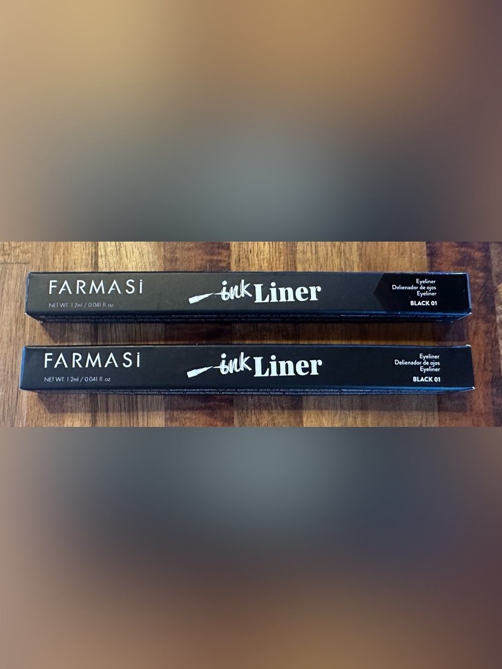 2 Farmasi Ink Liner Pen Liquid Eyeliner - Black